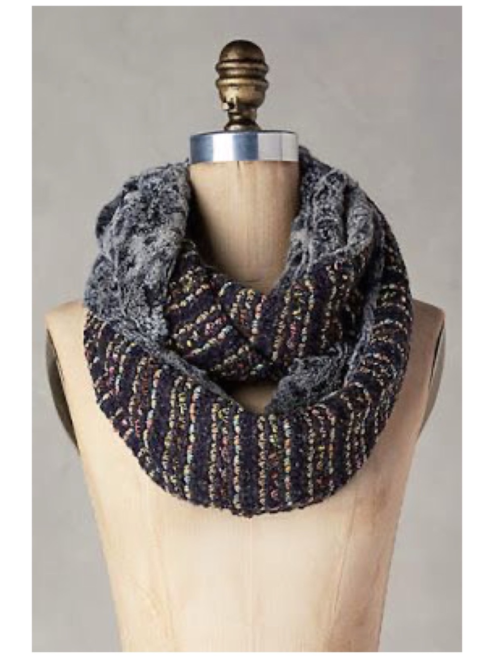 Anthro “Ausaria Infinity Scarf” By Madison 88